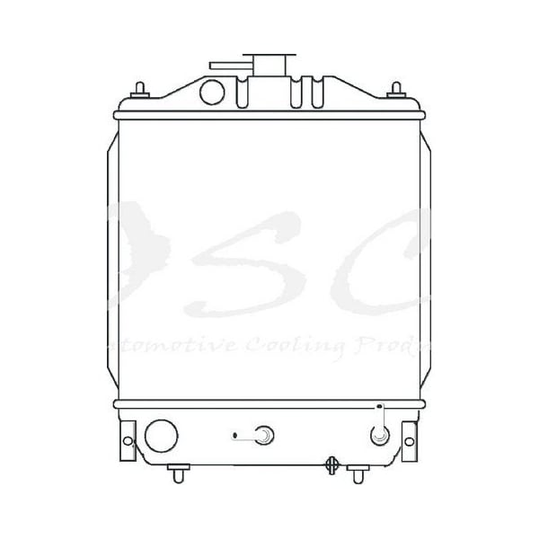 One Stop Solutions 95-01 Geo Metro A/T 3/4Cy 1.0/1.3L Radia 1732 - main